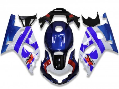 Carénages Moto Suzuki GSXR 600/750 2001-2003 - Blanc Bleu Rouge Noir Vendre