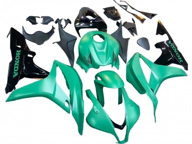 Kits Carénage Moto ABS Honda CBR600RR 2007-2008 - Vert Noir Brillant Vendre
