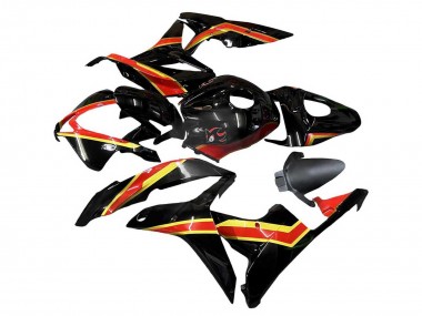 Carénages Moto Honda CBR600RR 2007-2008 - Rouge Or Noir Brillant Vendre
