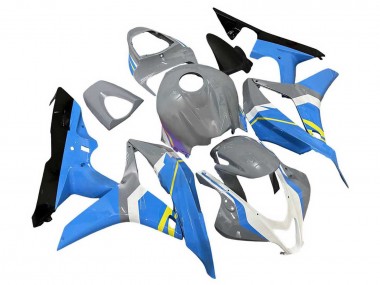 Carénages Moto Honda CBR600RR 2007-2008 - Nardo Gris Bleu Blanc Noir Brillant Vendre