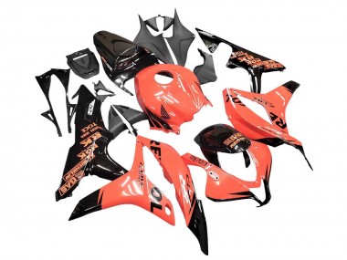 Carénages Moto Honda CBR600RR 2007-2008 - Orange Noir Brillant Repsol Vendre