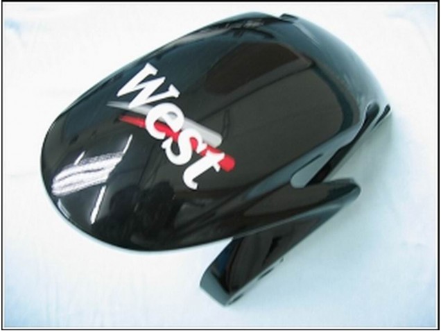 Carénages Moto Honda CBR600RR 2007-2008 - Noir Brillant Blanc West
