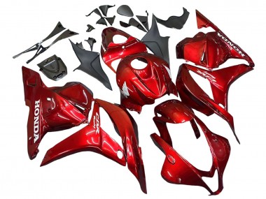 Carénages Moto Honda CBR600RR 2009-2012 - Rouge Courses Vendre
