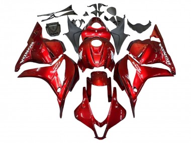 Carénages Moto Honda CBR600RR 2009-2012 - Rouge Courses Vendre