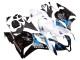 Kit Carénages Moto Honda CBR600RR 2009-2012 - Blanc Bleu Noir Brillant