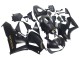 Carénages Moto Honda CBR600RR 2013-2023 - Noir Mat Or Décalque