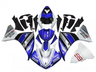 Carénages Moto Yamaha YZF R1 2009-2011 - Blanc Bleu Noir Yamalube ENEOS M1 Vendre