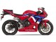 Carénages Moto Honda CBR600RR 2013-2023 - Rouge Bleu