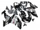 Carénages Moto Kawasaki ZX10R 2006-2007 - Noir Brillant Blanc West