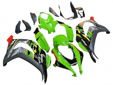 Carénages Moto Kawasaki ZX10R 2016-2020 - Vert Rouge Gris Vendre