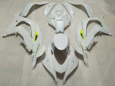 Carénages Moto Kawasaki ZX10R 2016-2020 - Blanc Jaune Néon Vendre