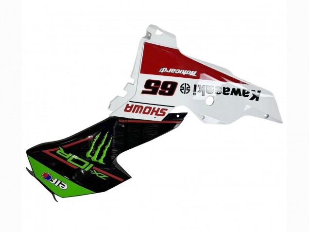Carénages Moto Kawasaki ZX10R 2021-2025 - Vert Noir Blanc Rouge Bleu Showr Elf Monstre