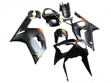 Carénages Moto Kawasaki ZX6R 2003-2004 - Noir Mat Or 636 Vendre