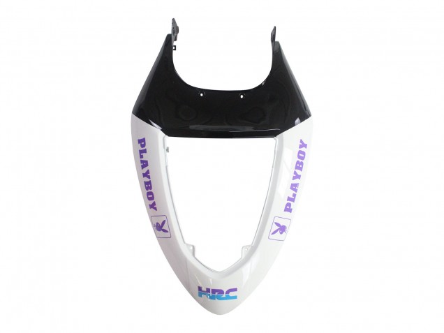 Carénages Moto Kawasaki ZX6R 2005-2006 - Blanc Violet Noir Rizoma Playboy DENSO