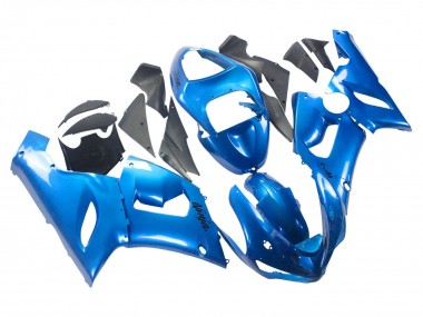 Carénages Moto Kawasaki ZX6R 2005-2006 - Bleu Brillant Vendre