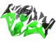 Carénages Moto Kawasaki ZX6R 2005-2006 - Vert Noir Ninja