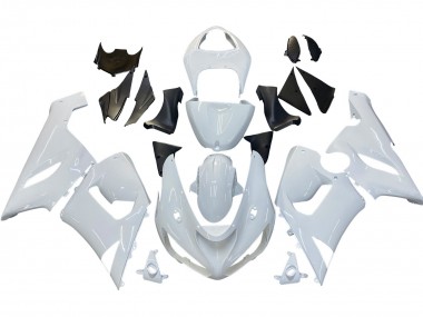 Carénages Moto Kawasaki ZX6R 2005-2006 - Blanc Vendre