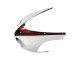 Carénage Moto Kawasaki ZX6R 2007-2008 - Blanc Rouge