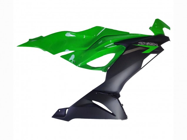 Carénages Moto Kawasaki ZX6R 2019-2022 - Vert Noir Mat