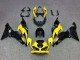 Carénages Moto Kawasaki ZX6R 2019-2022 - Jaune Noir Mat