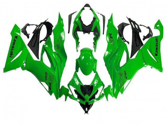 Carénages Moto Kawasaki ZX6R 2019-2022 - Vert