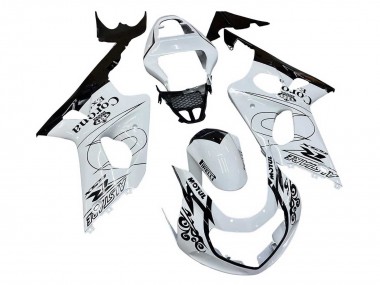 Carénages Moto Suzuki GSXR1000 2000-2002 - Blanc Noir Motul Corona Vendre