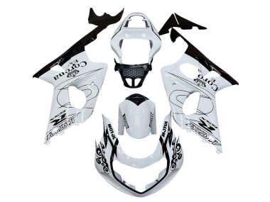 Carénages Moto Suzuki GSXR1000 2000-2002 - Blanc Noir Motul Corona Vendre