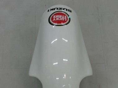 Carénages Moto Suzuki GSXR1000 2000-2002 - Blanc Rouge Lucky Strike Vendre