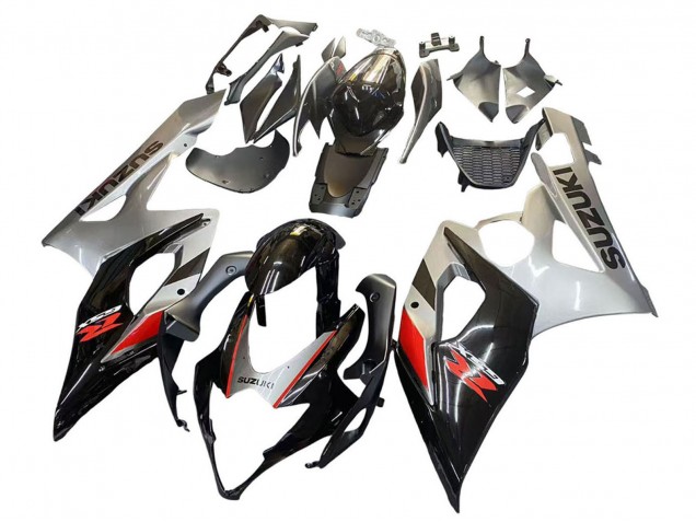 Carénage Moto Suzuki GSXR 1000 2005-2006 - Noir Gris Rouge