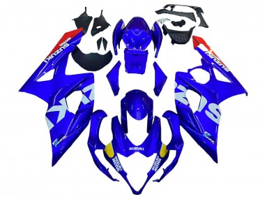 Carénages Moto Suzuki GSXR 1000 2005-2006 - Bleu Jaune Blanc Rouge Motul Vendre