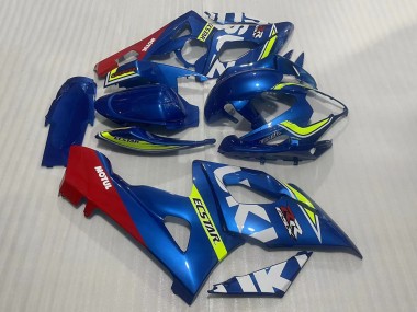 Carénages Moto Suzuki GSXR 1000 2005-2006 - Bleu Jaune Rouge Motul Ecstar Vendre