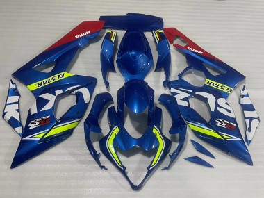 Carénages Moto Suzuki GSXR 1000 2005-2006 - Bleu Jaune Rouge Motul Ecstar Vendre