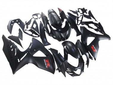 Carénages Moto Suzuki GSXR 1000 2007-2008 - Noir Mat Rouge Décalque Vendre
