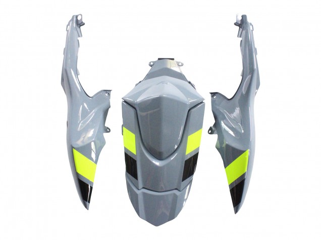 Carénages Moto Suzuki GSXR 1000 2009-2016 - Gris Jaune Néon Noir Motul