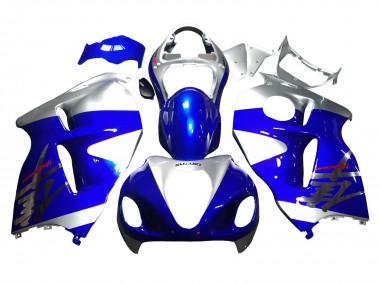 Carénages Moto Suzuki GSXR 1300 Hayabusa 1996-2007 - Bleu Argent Hayabusa Vendre