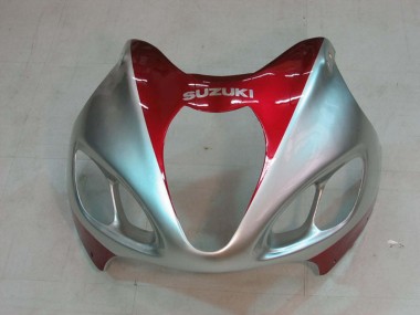 Carénages Moto Suzuki GSXR 1300 Hayabusa 1996-2007 - Argent Rouge Hayabusa Vendre