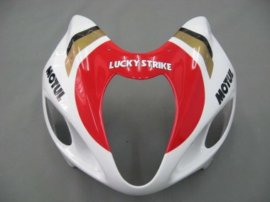 Carénages Moto Suzuki GSXR 1300 Hayabusa 1996-2007 - Blanc Rouge Motul Vendre