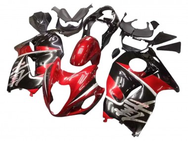 Carénages Moto Suzuki GSXR 1300 Hayabusa 1996-2007 - Rouge Noir Brillant Hayabusa Vendre