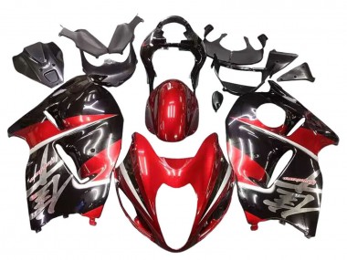 Carénages Moto Suzuki GSXR 1300 Hayabusa 1996-2007 - Rouge Noir Brillant Hayabusa Vendre
