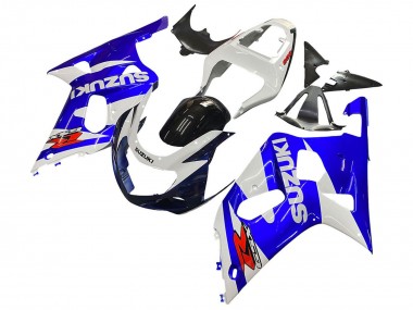 Carénage Moto Suzuki GSXR 600 / GSXR 750 2001-2003 - Blanc Bleu Noir Brillant Rouge Vendre
