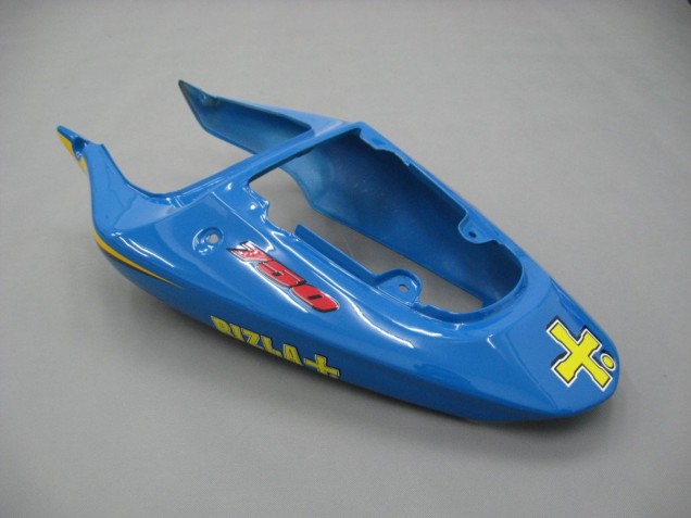 Carénages Moto Suzuki GSXR 600 / GSXR 750 2001-2003 - Bleu Jaune Noir Motul Rizla