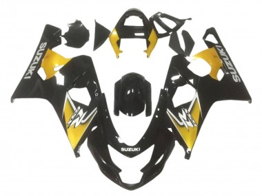 Carénages Moto Suzuki GSXR 600 / GSXR 750 2001-2003 - Jaune Noir Brillant Vendre