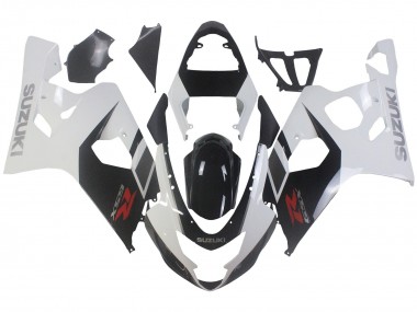 Carénages Moto Suzuki GSXR 600 / GSXR 750 2004-2005 - Blanc Noir Rouge Vendre