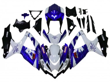 Carénages Moto Suzuki GSXR 600 / GSXR 750 2008-2010 - Blanc Bleu Noir Mat Rouge Motul Vendre