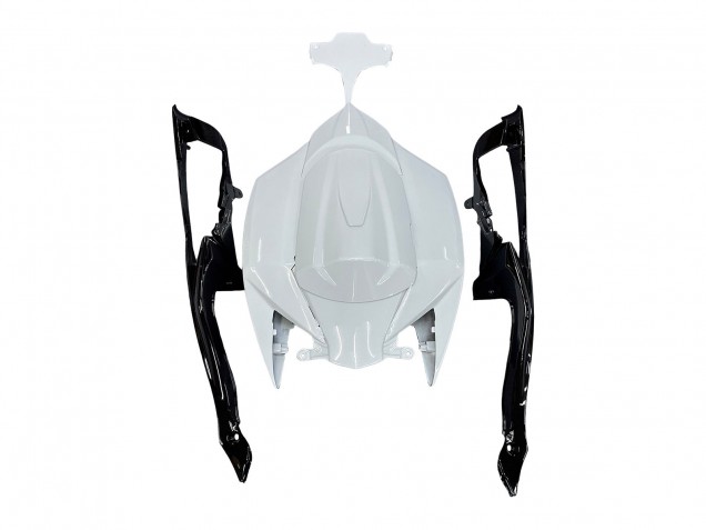 Carénages Moto Suzuki GSXR 600 / GSXR 750 2008-2010 - Blanc Argent Bleu Noir