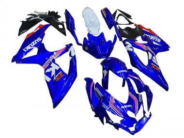 Carénages Moto Suzuki GSXR 600 / GSXR 750 2008-2010 - Blanc Bleu Rose Ecstar Motul Vendre