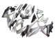 Carénages Moto Suzuki GSXR 600 / GSXR 750 2008-2010 - Argent Noir Mat