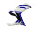 Carénages Moto Yamaha YZF R3/R25 2015-2018 - Blanc Bleu Noir Courses