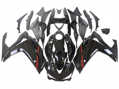 Carénages Moto Yamaha YZF R3/R25 2015-2018 - Noir Brillant Rouge Blanc Vendre