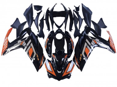 Carénages Moto Yamaha YZF R3/R25 2015-2018 - Bleu Orange Argent Yamalube Vendre